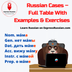 russian cases with examples and exercises