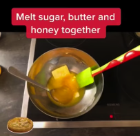 how to prepare russian honey cake melt butter