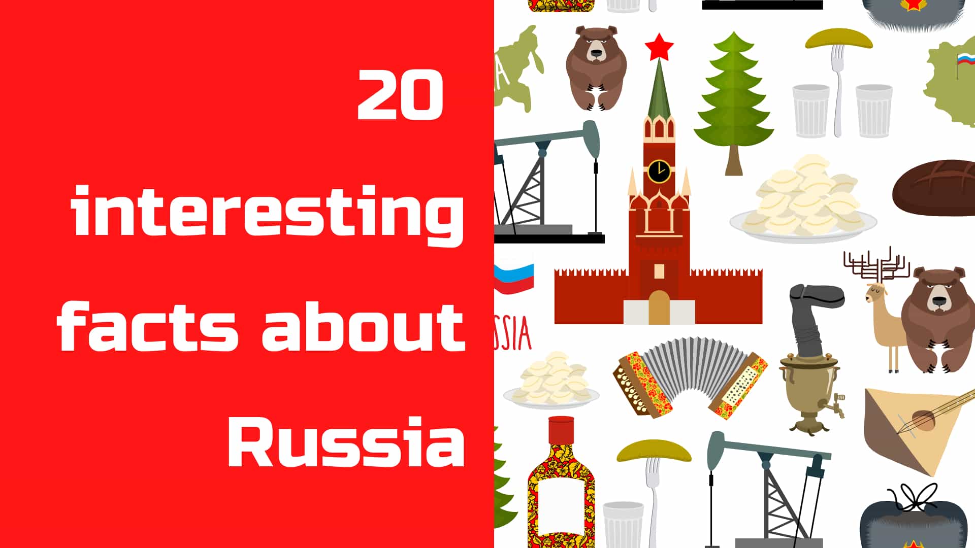 Russian facts. Facts about Russia. Fun facts about Russia. Interesting facts in History in Russia. Interesting facts about Russian Bloggers.